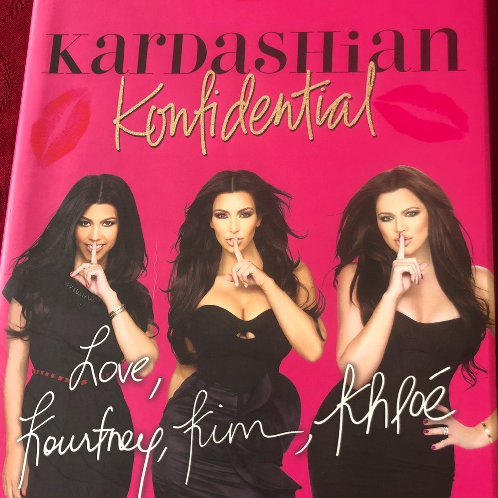 Kardashian Konfidential Autographed Book